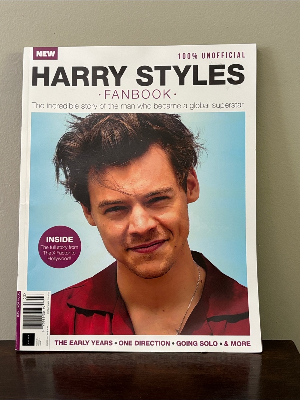 HARRY STYLES - UNOFFICIAL FANBOOK MAGAZINE 2021 / ICON SERIES EUC!
